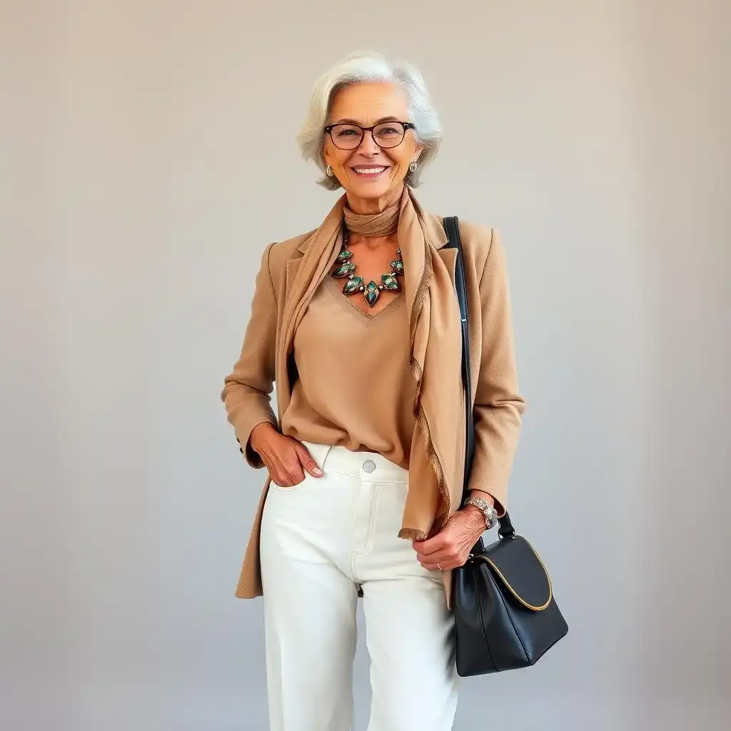 Accessorizing And Outfit Ideas For Womens Fashion At 60