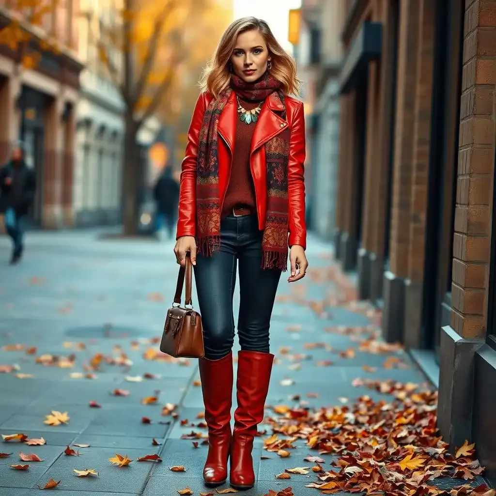 Fall Woman Fashion Statement Pieces And Bold Artistic Feels