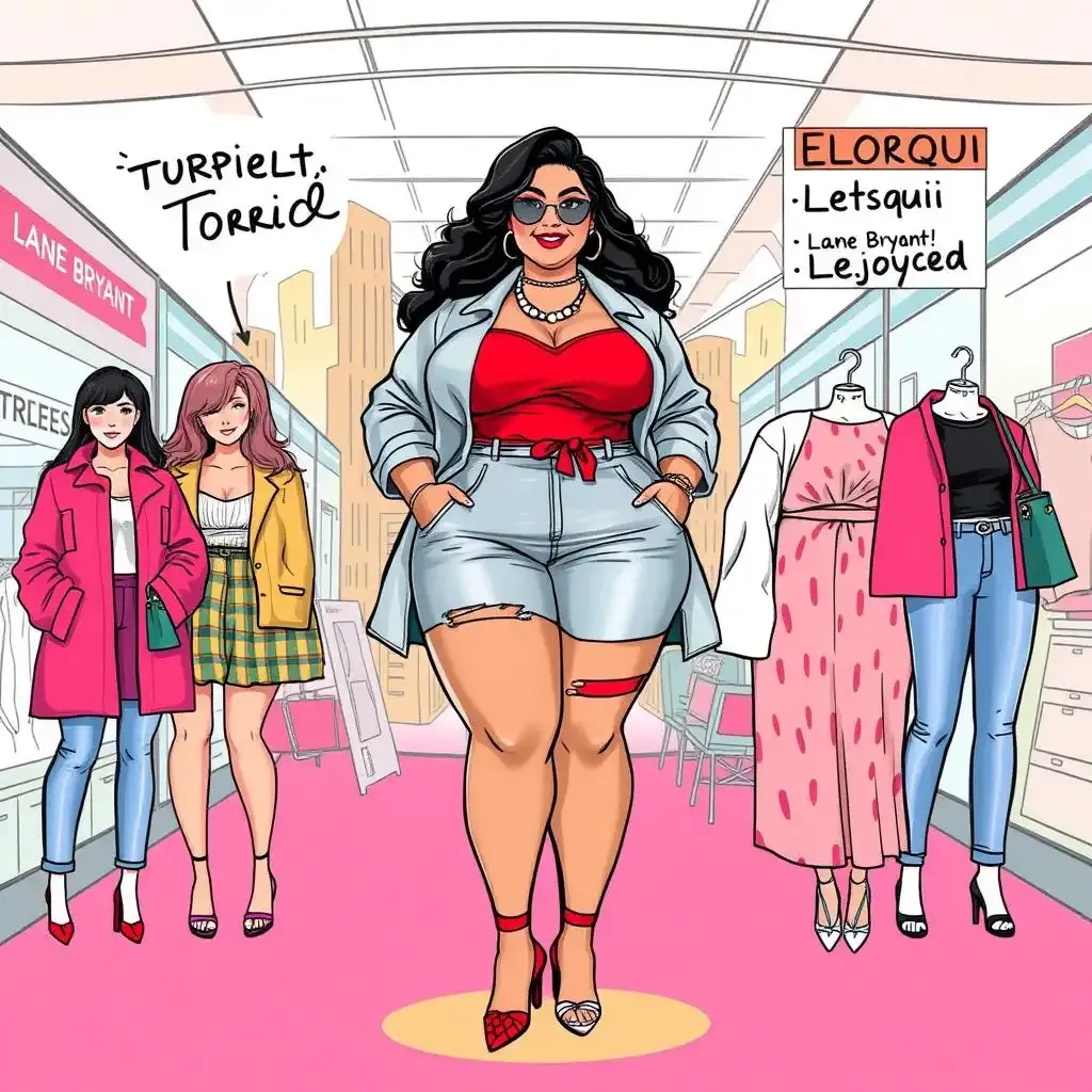 Finding Fabulous Fashion For Chubby Women Stores And Styles